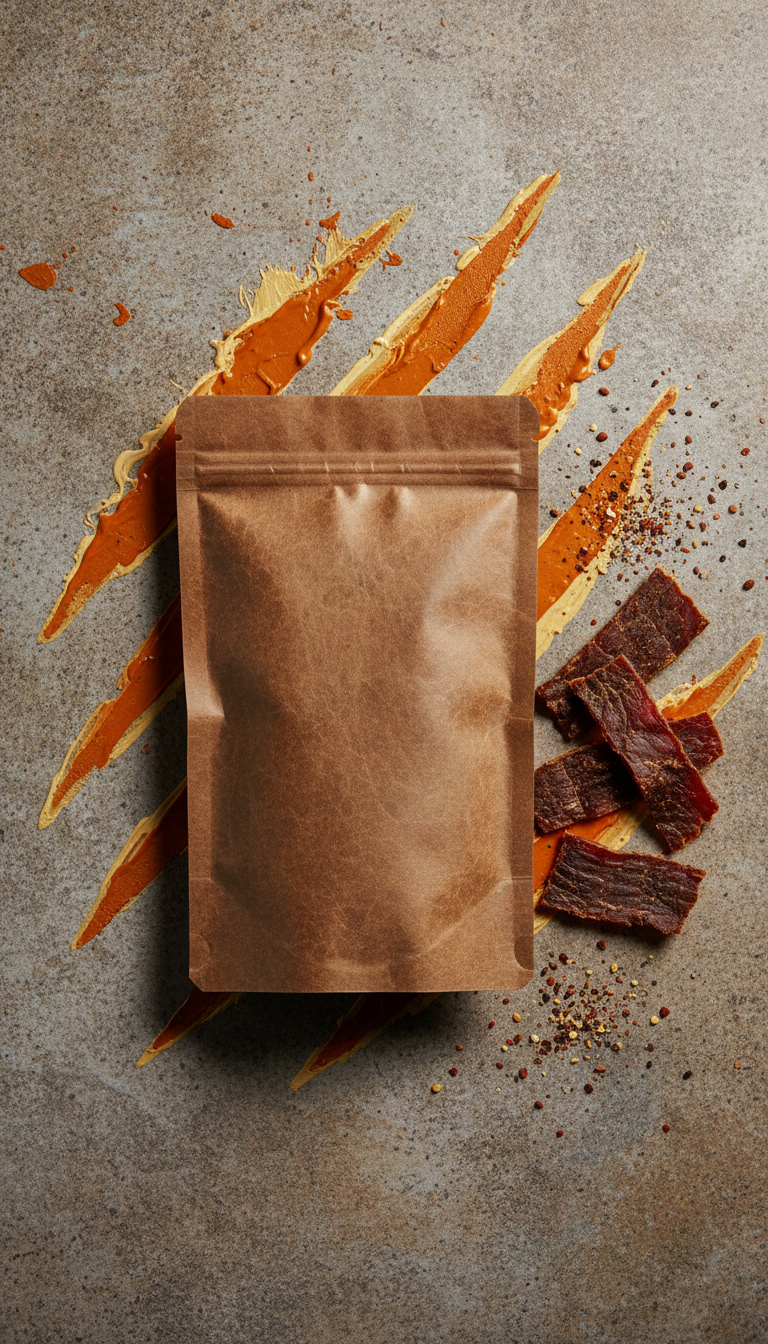 Savanna Gold honey-glazed beef jerky