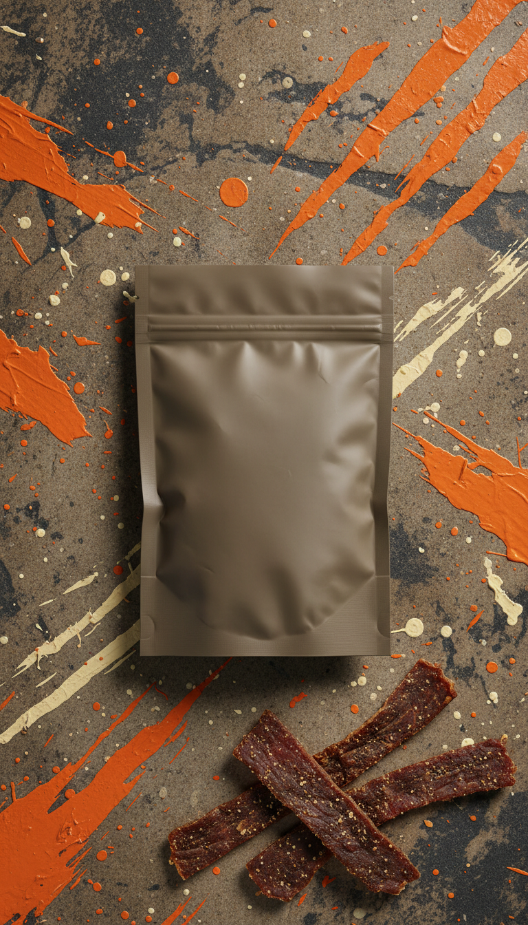 Stoneclaw Taupe smoked beef jerky